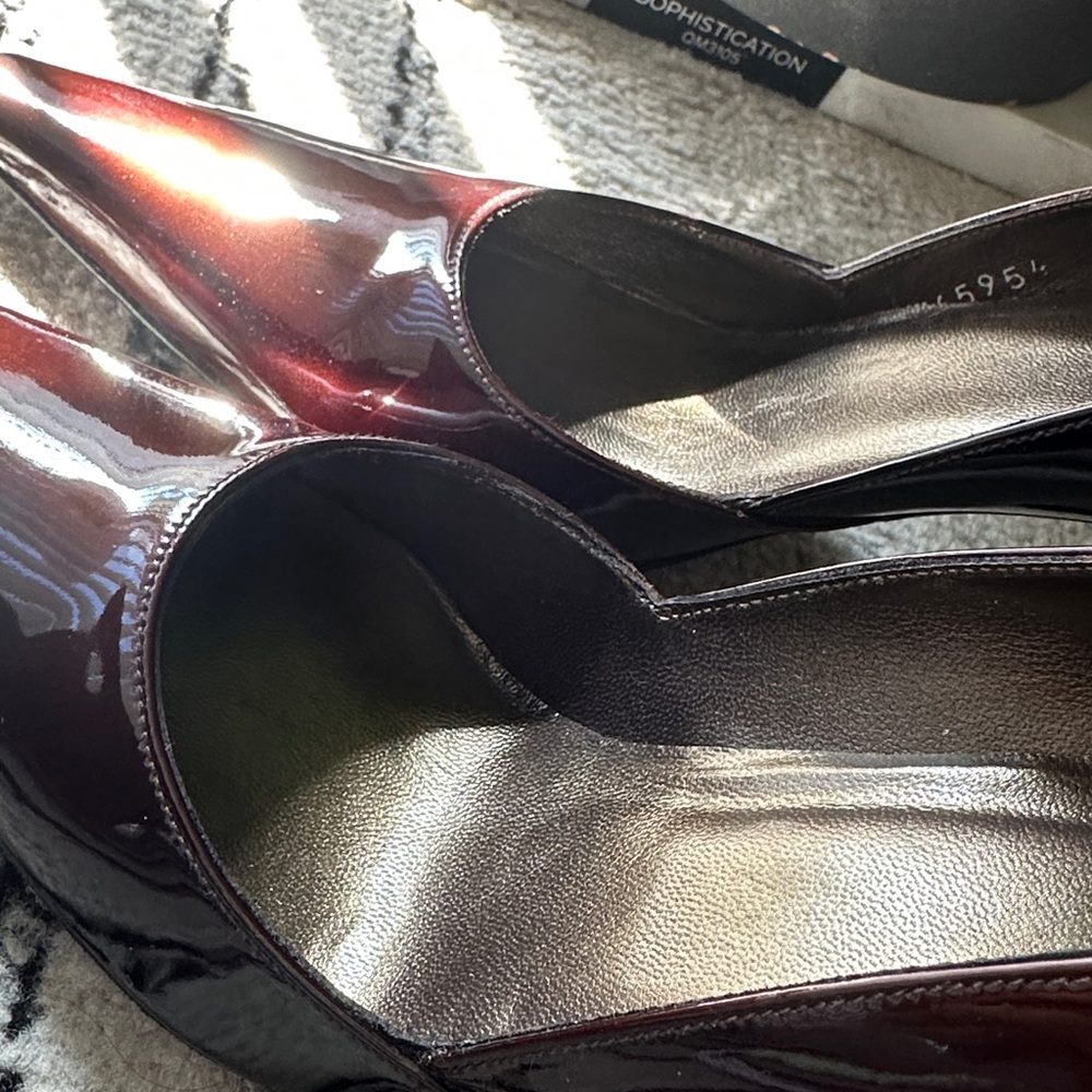 Stuart Weitzman Dulcinea Brown Degrade Patent Heels - Picture 13 of 14